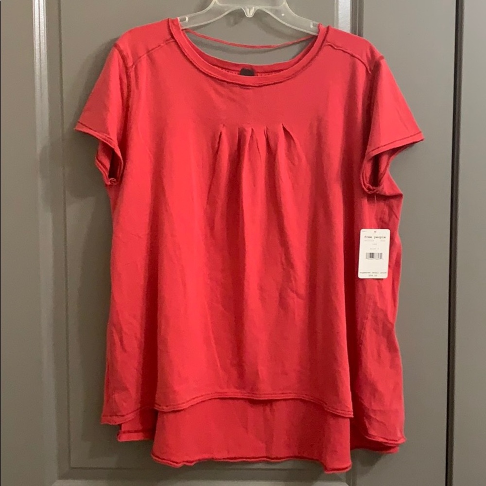 Free People oversize tee.  Size S.